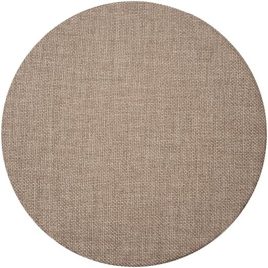 Floor Cushion - Thick, Washable, Removable Cover Tatami Mat, Meditation Pillow for Windowsill, Balcony, Floor Seating (Beige, Dia 24'')