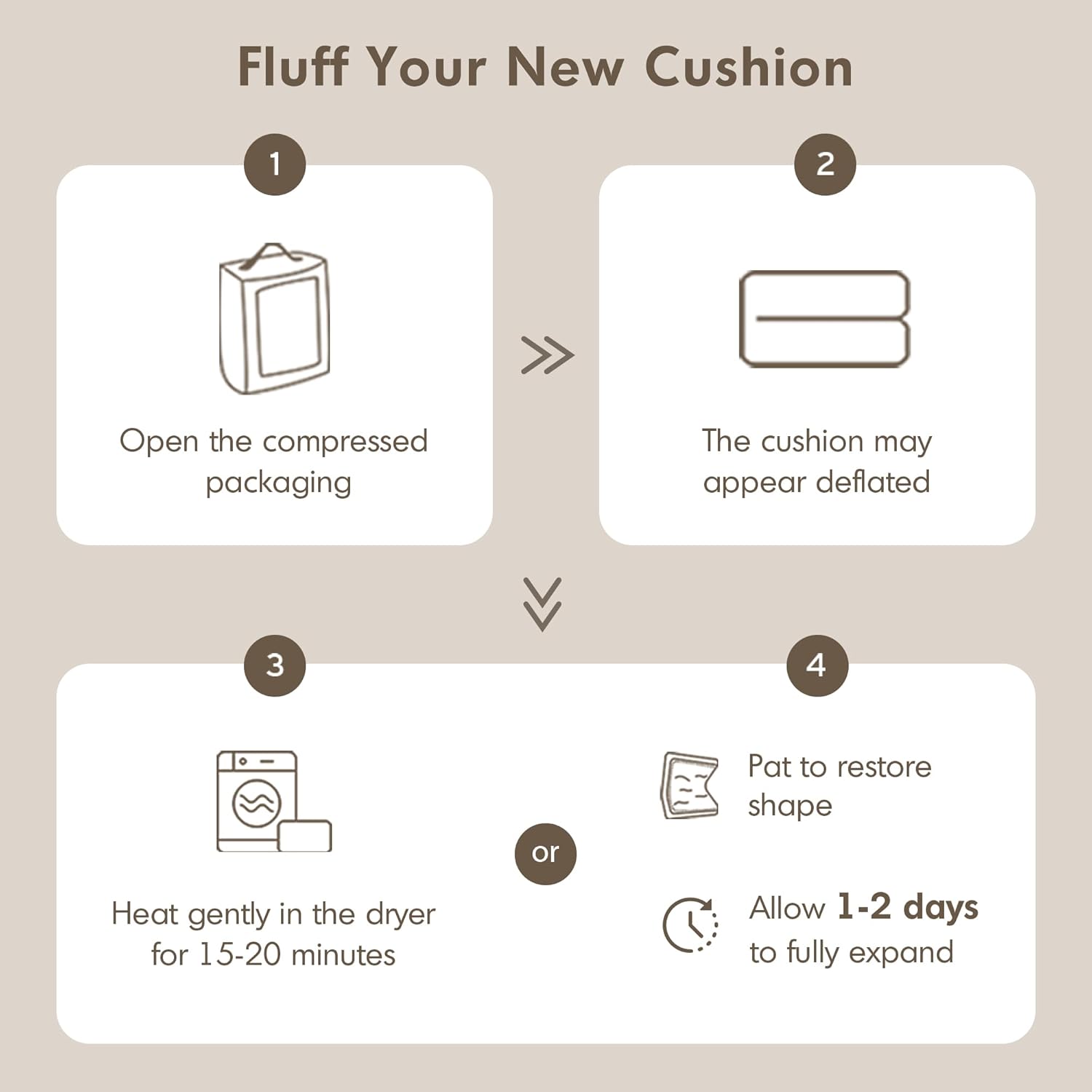 Intelligent Design Large Floor Pillow for Adults Yoga or Meditation Cushion with Handle, Floor Cushion for Board Games, Lustrous Chenille Tufted, Handsewn Scalloped Edge, Azza, 24" x 24" x 5" Ivory