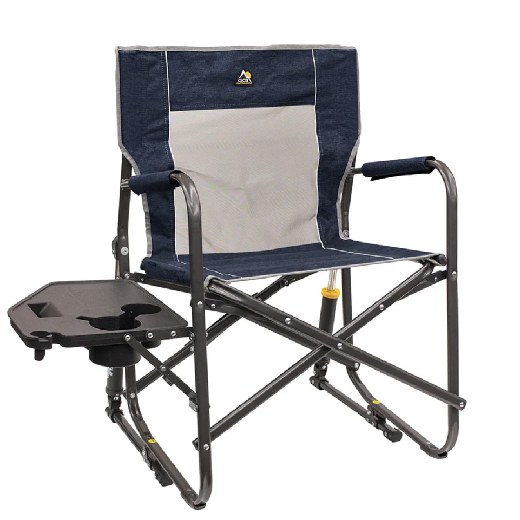 GCI Outdoor Freestyle Rocker XL Portable Folding Rocking Chair and Outdoor Camping Chair