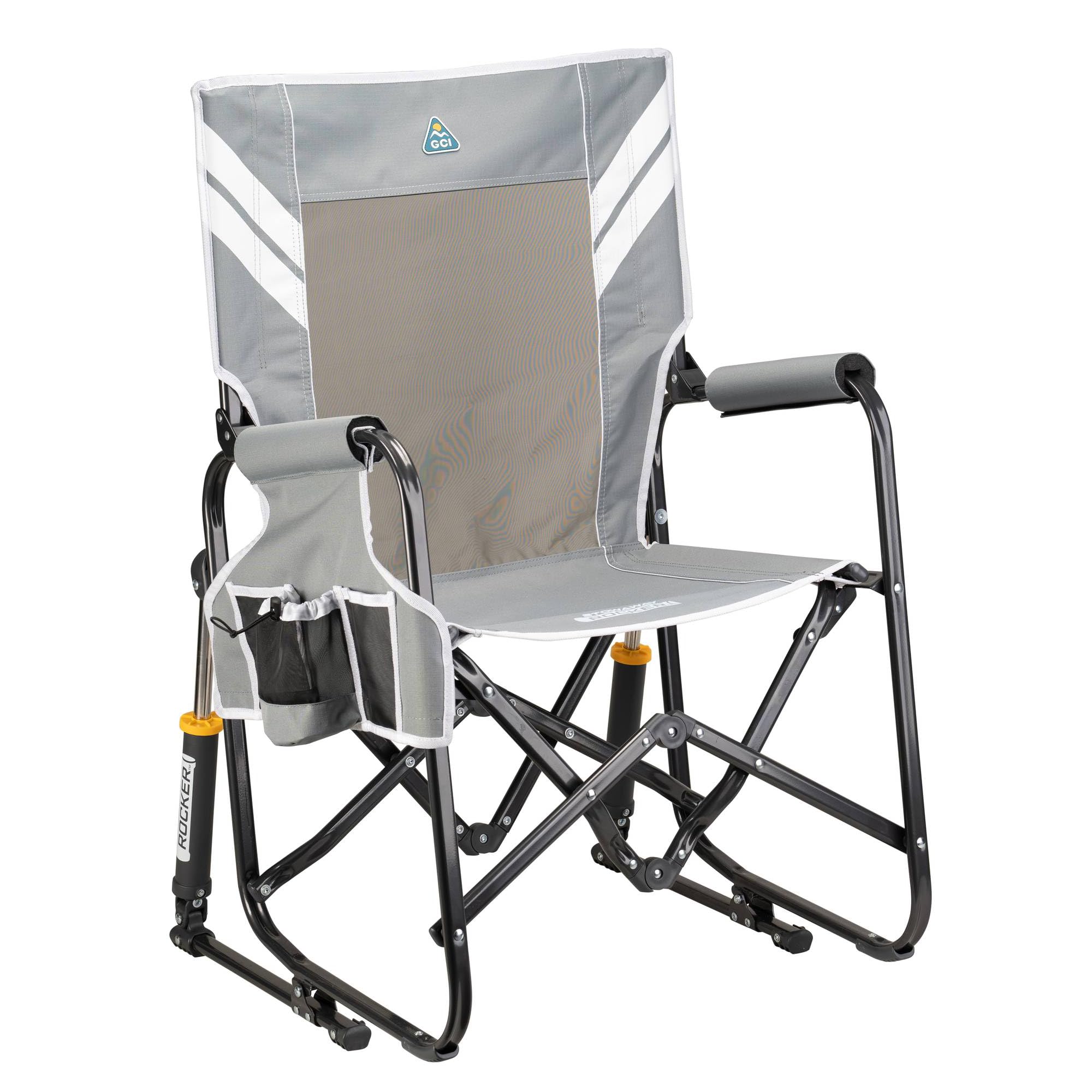 GCI Outdoor Freestyle Rocker XL Portable Folding Rocking Chair and Outdoor Camping Chair