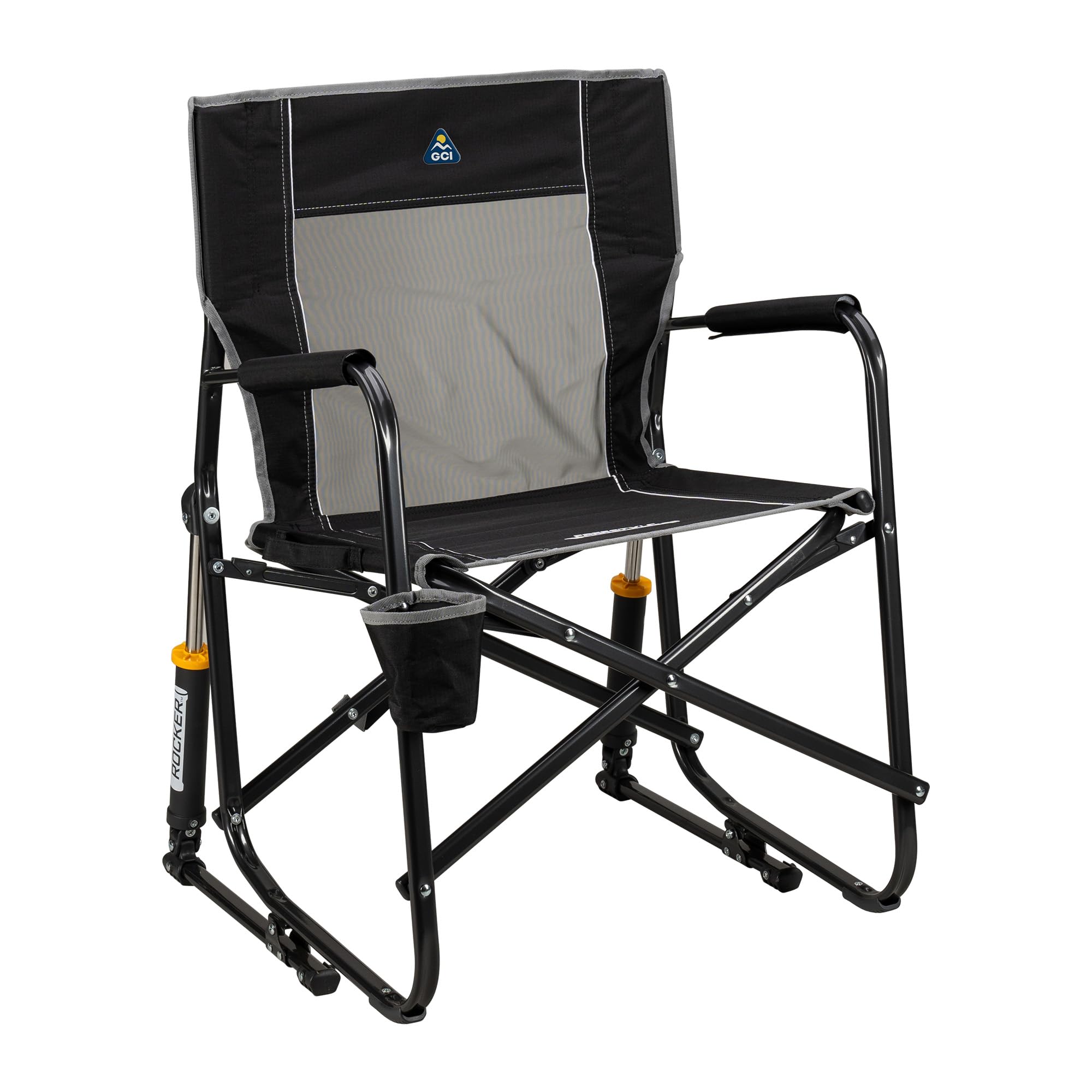 GCI Outdoor Freestyle Rocker XL Portable Folding Rocking Chair and Outdoor Camping Chair