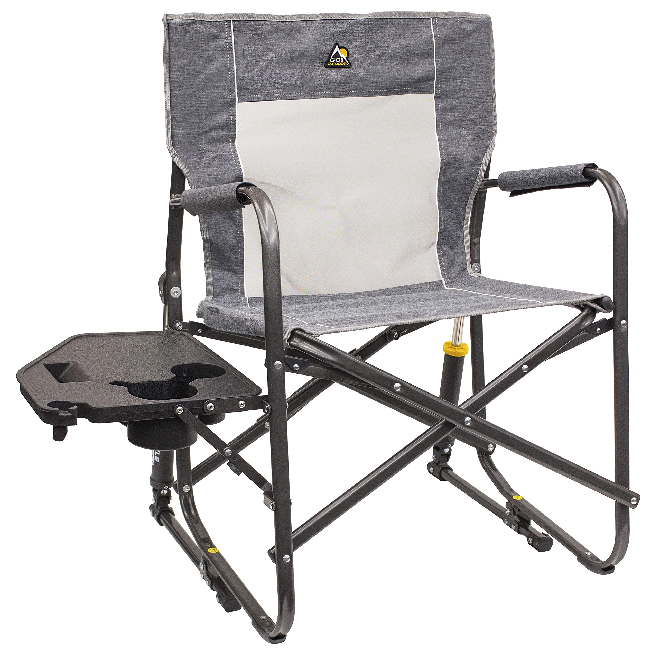 GCI Outdoor Freestyle Rocker XL Portable Folding Rocking Chair and Outdoor Camping Chair